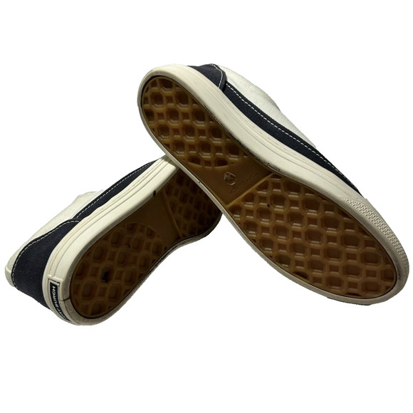 TORY BURCH Women's Classic Court Lace Up Canvas Sneakers Ivory & Black size 7.5M - Picture 12 of 12